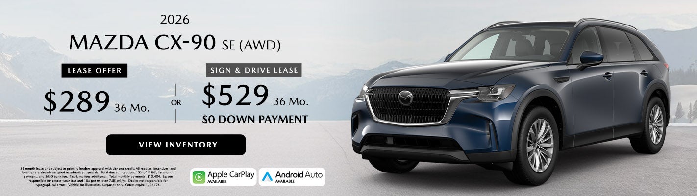 2026 MAZADA CX-90 SELECT (AWD)