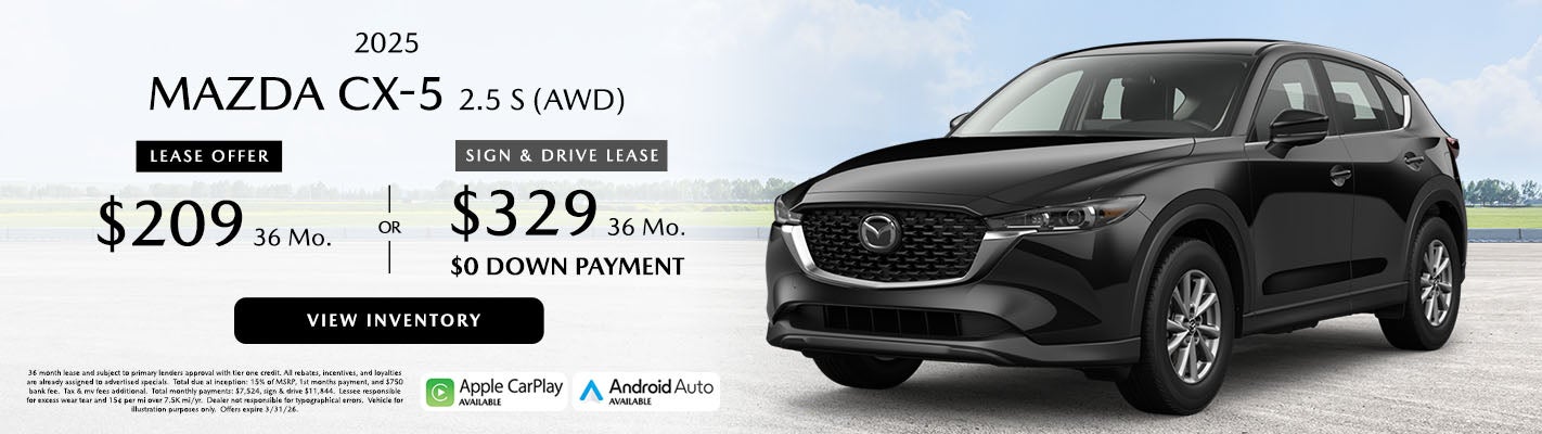 2026 Mazda CX-5 2.5S (AWD)