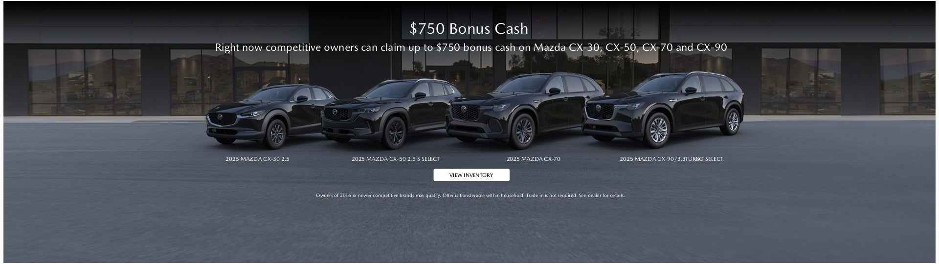 $750 Bonus Cash