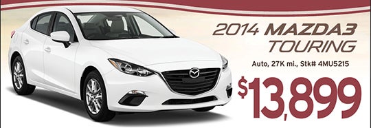 2014 Mazda3 i Touring